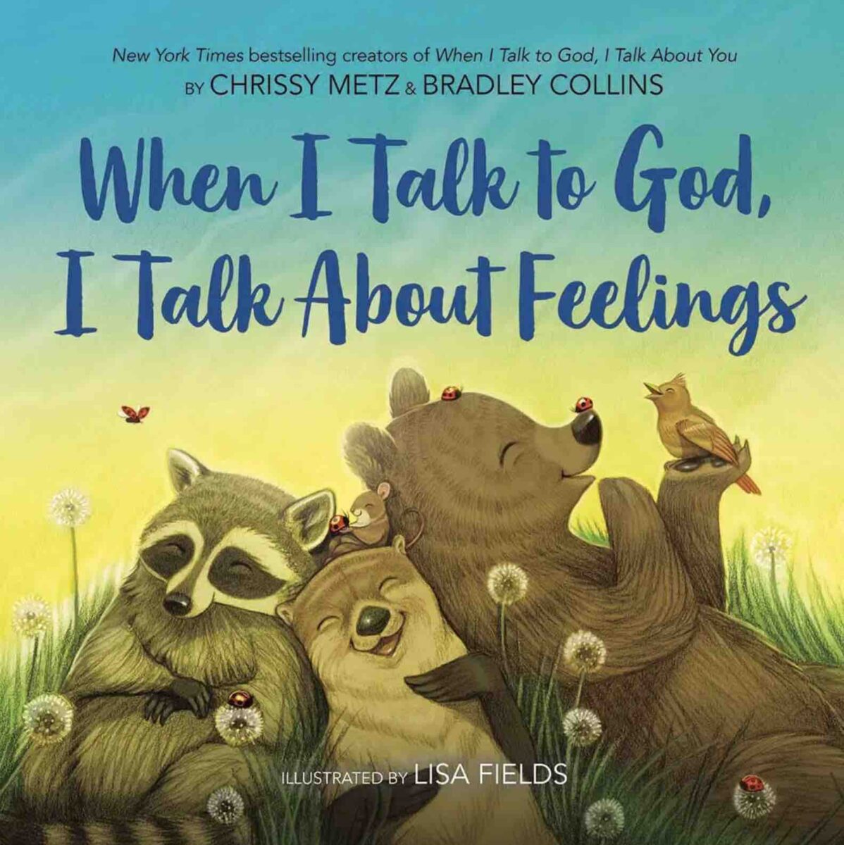 Jesus Calling Podcast 477 featuring Chrissy Metz - discussing her new book When I Talk to God I Talk About Feelings book cover