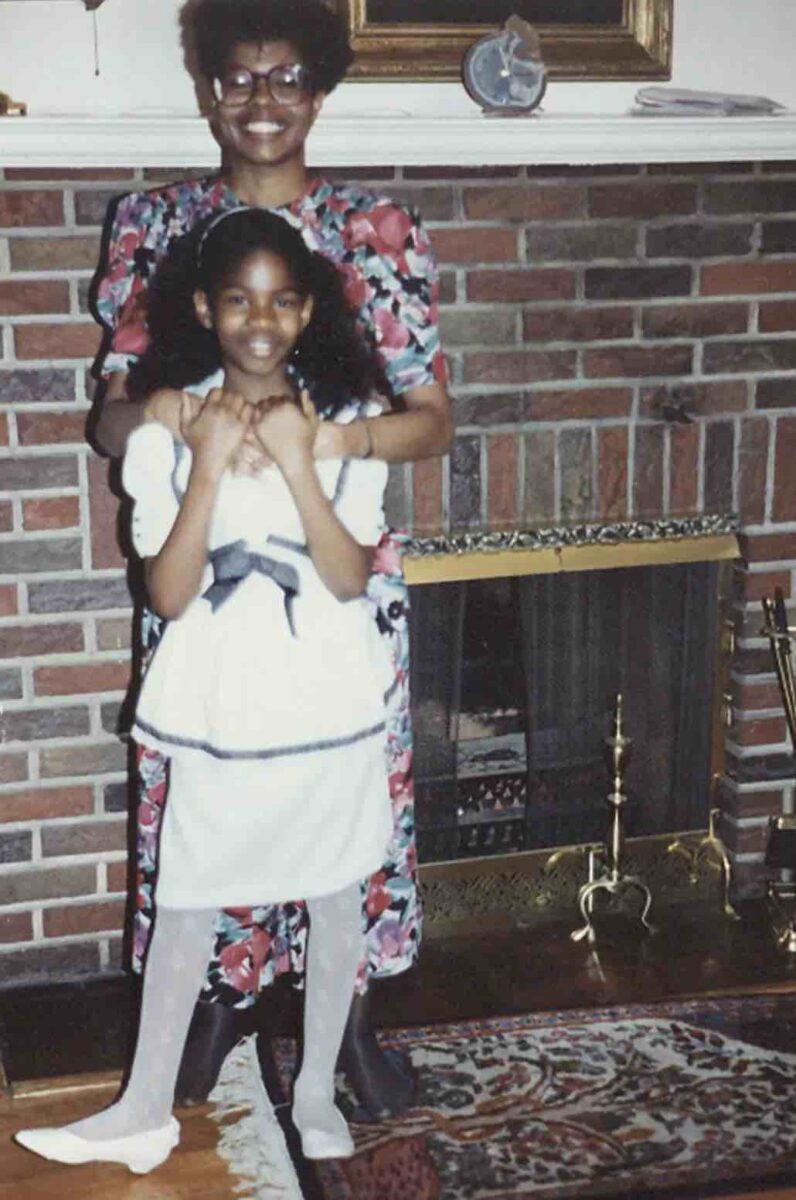 Jesus Calling podcast 477 featuring Edwina Findley Dickerson - shown here as a young girl with her mother