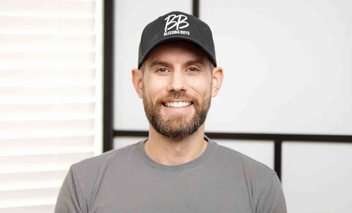 Jesus Calling podcast 478 featuring Justin Knoop from The Blessing Boys