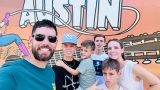 Jesus Calling podcast 478 featuring Justin Knoop with Blessing Boys - 1 PC Courtesy of Justin Knoop