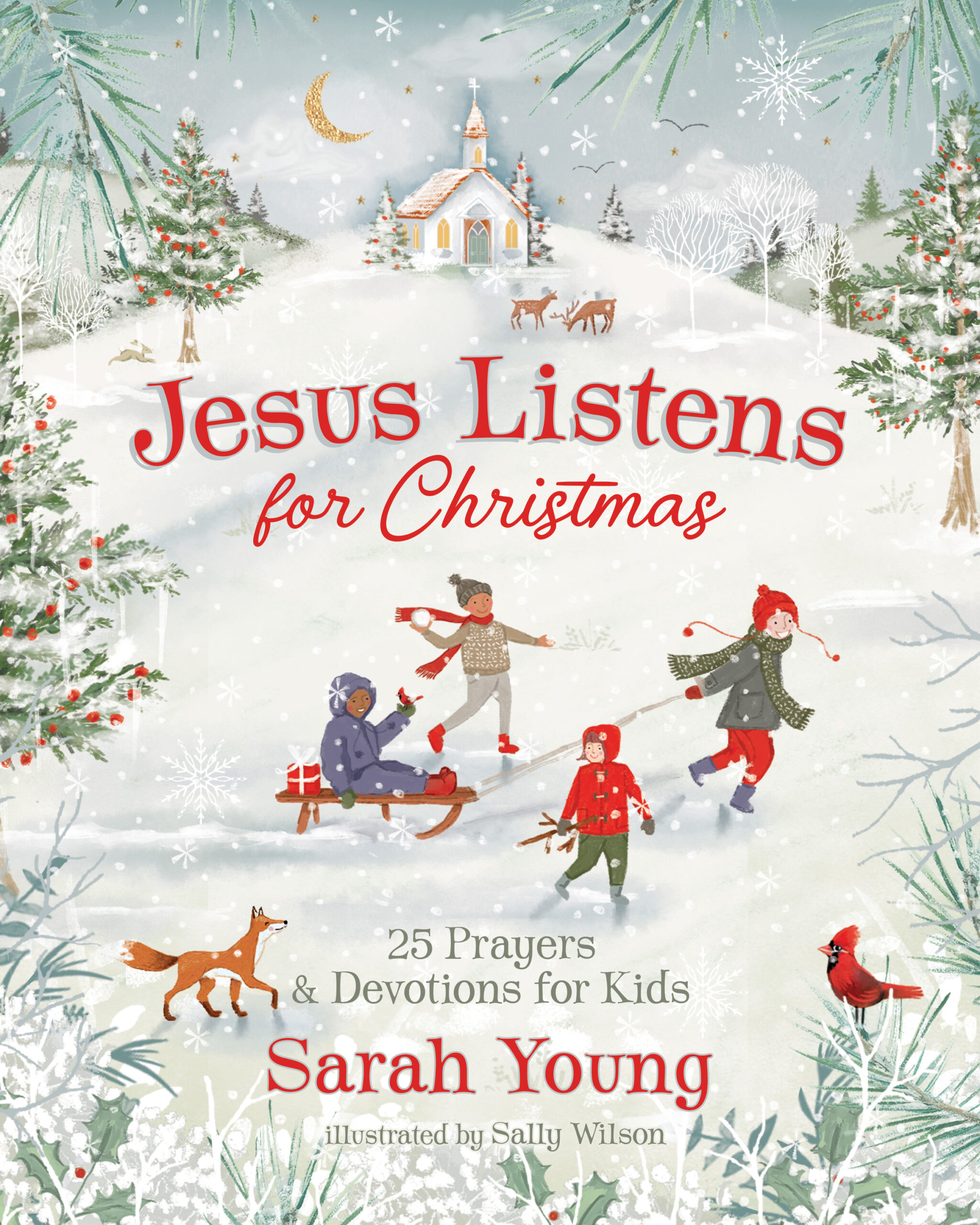Jesus Listens for Christmas: 25 Prayers and Devotions for Kids