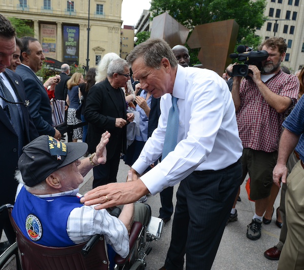 Jesus Calling podcast 486 featuring John Kasich - Statehouse-Holocaust-Memorial PC No Credit Needed