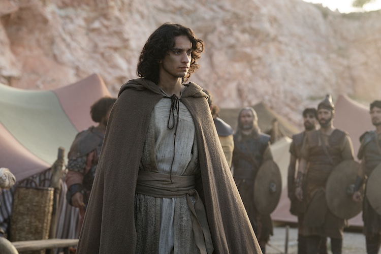 Jesus Calling podcast 484 featuring Michael Iskander - star of House of David on Prime Video - HDAV_S2_Michael Iskander - Jonathan_Prime_Amazon MGM Studios PC Amy Keum